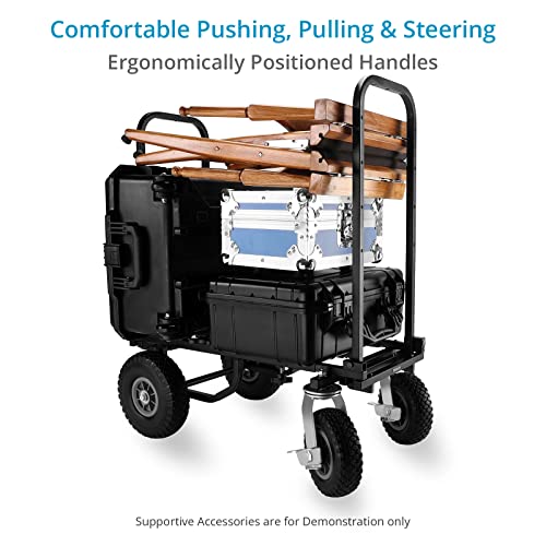 PROAIM Vanguard Collapsible Utility Production Cart 30-50” Extendable 200kg Payload