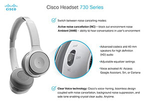 Cisco Wireless Dual On-Ear Bluetooth Headset with Case and Accessories