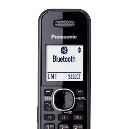 Panasonic KX-TG9542B + Four KX-TGA950B, 6-Handset Cordless System (2 Line) DECT 6.0 1.9Ghz Digital Answering System Expandable Up to 6 Handsets