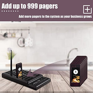 Retekess T112 Restaurant Pager System with 30 Pagers