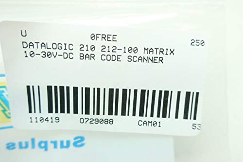 Datalogic Matrix 210 212-100 BAR Code Scanner 10-30V-DC