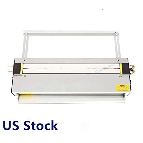 52'' Enhanced Acrylic Sheets Plastic Heater Bender Lightbox PVC Bending Machine Bender (Infrared Ray Calibration, Angle and Length Adjuster) AC110V