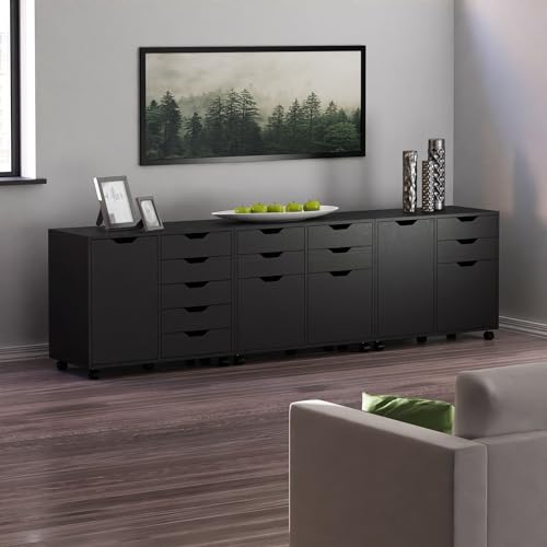 Winsome Halifax Storage Cabinet, Black