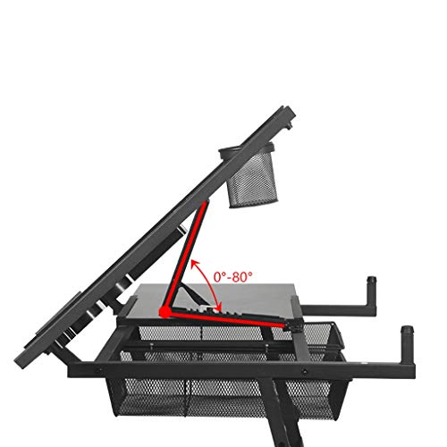 FLaig Drafting Table Desk with Adjustable Height