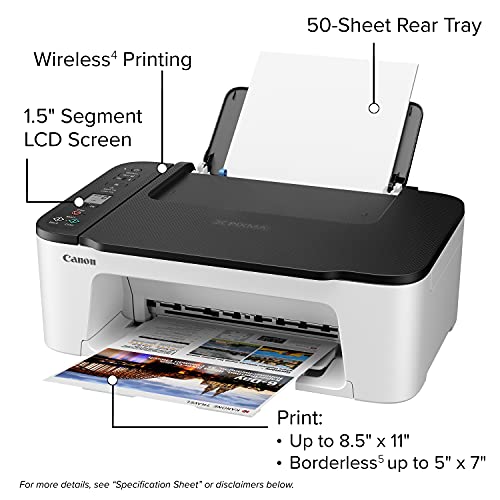Canon PIXMA TS3522 Wireless Color Inkjet All-in-One Printer