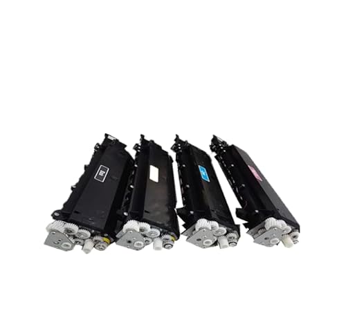 EVIKI Printer Replacement Parts - 1Set 4Pcs Empty Developer Unit for Koni Min Copiers (Type: C8000 KCMY)