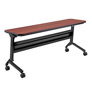 Safco Products Flip-N-Go Training Table, Biltmore Cherry