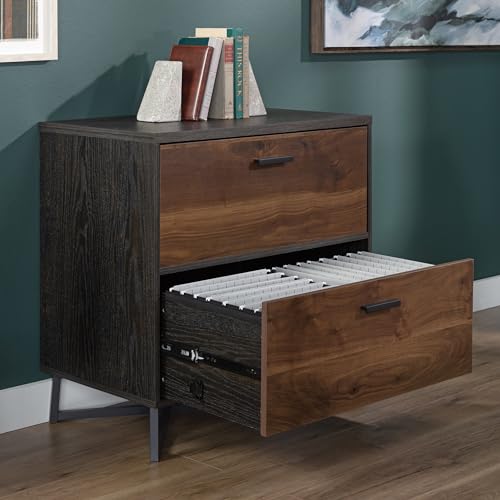 Sauder Brew Oak 2-Drawer Lateral File Cabinet, 30" x 17.99" x 30