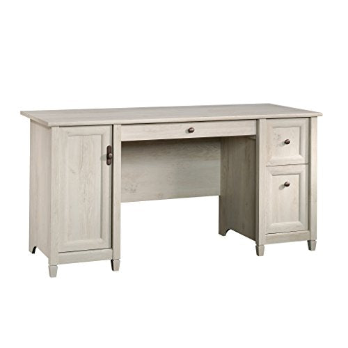 Sauder Edge Water Computer Desk, Chalked Chestnut