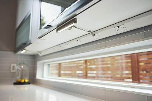 adorne Legrand Under-Cabinet LED Linear Light (White, 4-Pack)
