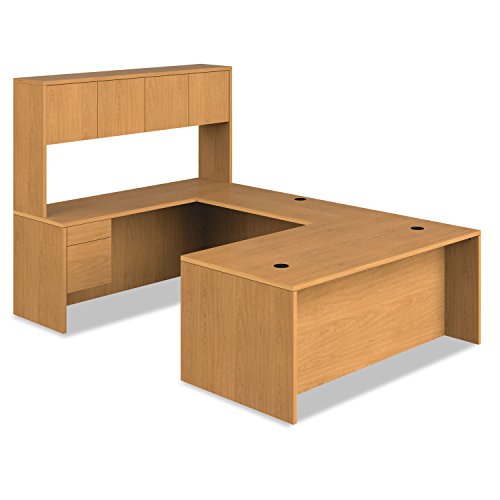 HON 10585RCC 10500 Series Right Pedestal Desk, 72 x 36, Harvest