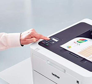 Brother HL-L3230CDW Compact Digital Color Printer Providing Laser Printer Quality Results with Wireless Printing and Duplex Printing, Amazon Dash Replenishment Enabled