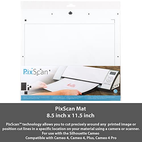Silhouette Cameo 4 Extras Bundle with Extra AutoBlade, Tool Kit, Cutting mat and PixScan. Silhouette Handbook,10 Extra Designs - Black Edition