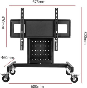 ICObes Wall Mounted TV Bracket with Rotating & Tilting Stand for 32-60 Inch Screens