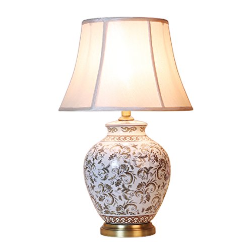505 HZB Modern Ceramic Desk Lamp Bedroom Bedside Lamp Room Study Room Lamp