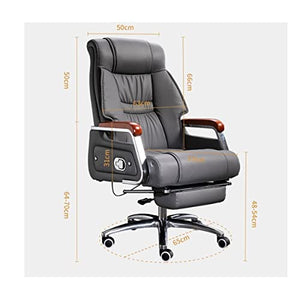 XZBXGZWY Boss Chair - Heavy Support Cowhide Gaming Chair