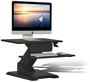 WYKDL Ergonomic Standing Desk Converter - White