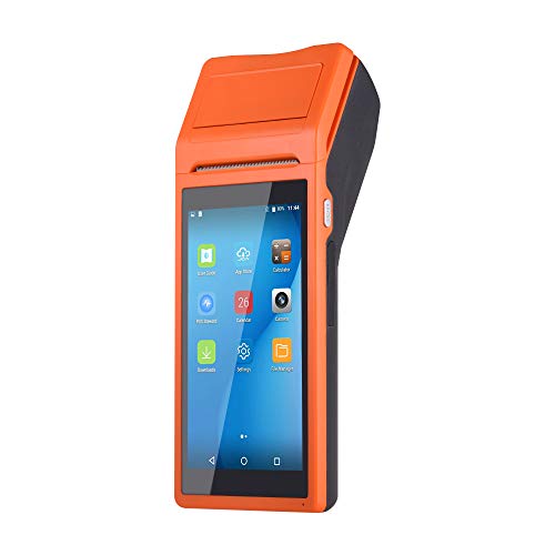Aibecy All in One Handheld PDA Printer Smart POS Terminal Wireless Portable Printers Intelligent Payment Terminal Function BT/WiFi/USB OTG/ 3G Communication