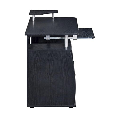 Techni Mobili Modern Office Desk and Complete Computer Workstation, Espresso