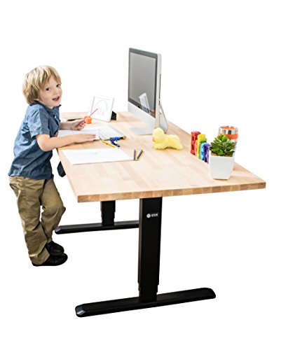 Star Ergonomics SE06E1FB Electric Sit-Stand Desk Frame, 3-Stage Reverse Dual Motor w/Smart Memory keypad, Adjustable Height sit-Stand Desk [Table Top Not Included]