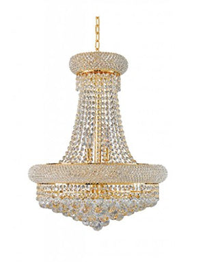 Artistry Lighting Primo Collection Crystal Chandelier Gold