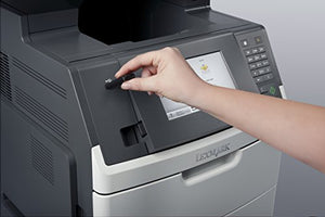 Lexmark MX710DE Monochrome Printer with Scanner, Copier and Fax - 24T7401