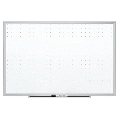 Quartet Dry Erase Board, Whiteboard/White Board, 6' x 4', Aluminum Frame, Classic Total Erase (STE537)
