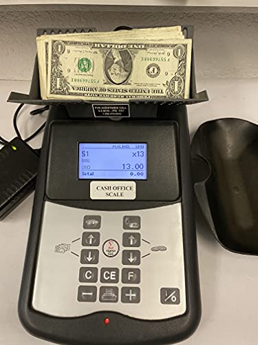 CASHMASTER Sigma 165 Money, Coin Counting Currency Counter
