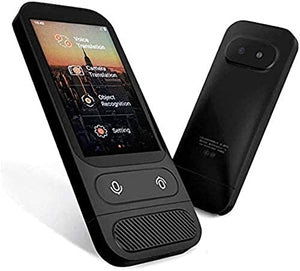 None Smart Voice Translator Device 45 Languages Voice Interpreter 3.1 Inch Display (Black)