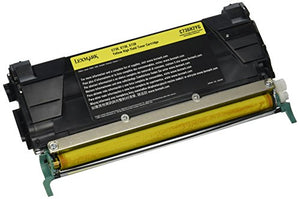 Lexmark High Yield Yellow Toner Cartridge, 10000 Yield (C736H2YG)