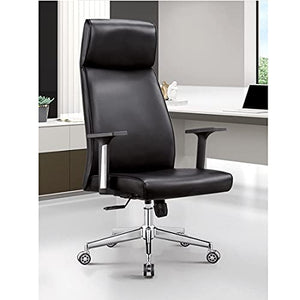 BKWJ Executive Managerial Office Chair with High Backrest and Fixed Armrests