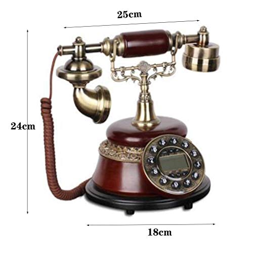 GagalU Retro Phone European Antique Resin Vintage Telephone
