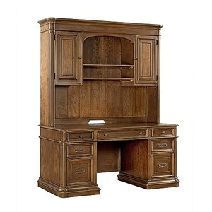 TOV Roanoke Cherry Credenza & Hutch Set