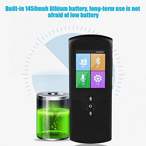 Language Translator Real-Time Portable Voice Translator 42 Languages WiFi Two Way Translator
