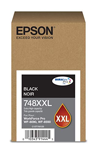 Epson DURABrite Pro T748XXL120 Ink Cartridge - Extra High Capacity Black