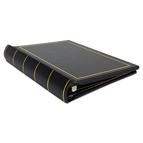 Wilson Jones 039511 Minute Book, 250-Sheet Capacity, 11-Inch x8-1/2-Inch, Black