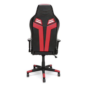 RESPAWN-104 Racing Style Gaming Chair - Reclining Ergonomic Leather Chair, Office or Gaming Chair (RSP-104-RED)