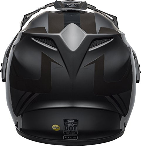 Bell MX-9 Adventure MIPS Full-Face Motorcycle Helmet (Matte/Gloss Blackout, Small)
