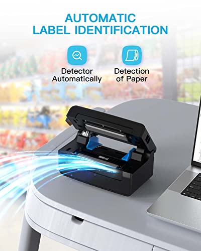 Thermal Label Printer - iDPRT SP410 Thermal Shipping Label Printer, 4x6 Label Printer, Thermal Label Maker, Compatible with Shopify, Ebay, UPS, USPS, FedEx, Amazon & Etsy, Support Multiple Systems