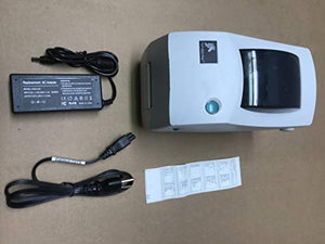 Zebra TLP 2824 Plus Printer 282P-101210-000 W/New Adapter, USB Power Cables