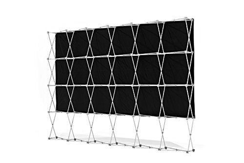 Outdoor/Indoor 16' Quikscreen Pro Projector Screen with Lockable Media Case Backyard Theater Systems | Easy to Set Up & Take Down (QSP-200)