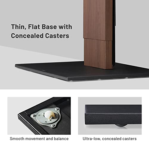 WALL V5 High Type TV Stand with Concealed Caster Wheels | Walnut