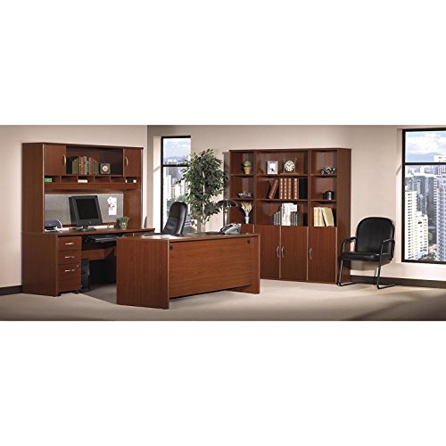 Bush Business Furniture Series C 72W 2 Door Hutch in Mahogany
