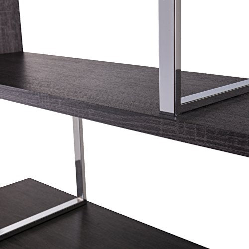 Furniture HotSpot Free Standing Etagere Bookcase - 3 Tier Bookshelf - Open Concept