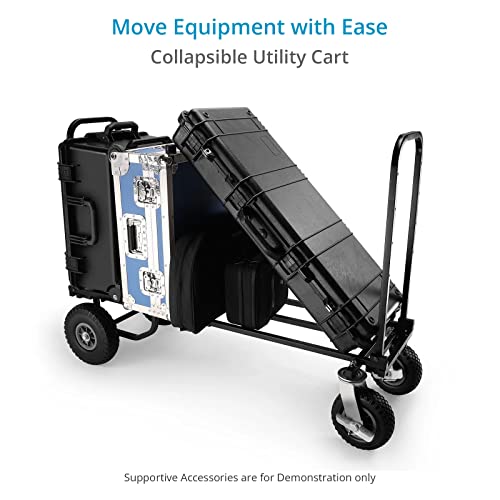 PROAIM Vanguard Collapsible Utility Production Cart 30-50” Extendable 200kg Payload