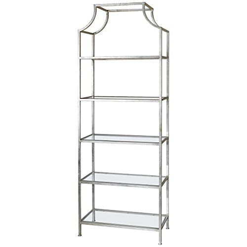 Uttermost 24514 Aurelie Silver Etagere Shelf Unit