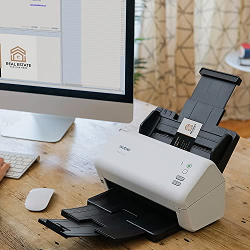 Brother ADS-3100 High-Speed Desktop Scanner | Compact 40ppm Scanning
