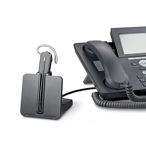 Plantronics CS540 Wireless DECT Headset System with handset lifter, Black/Silver (CS540 with HL10)