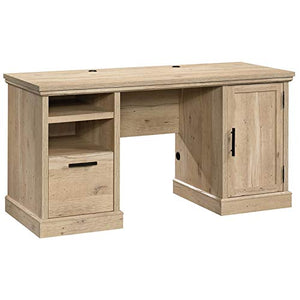 Home Square 4-Piece Set with Desk, Library Hutch, Lateral File & Filing Cabinet
