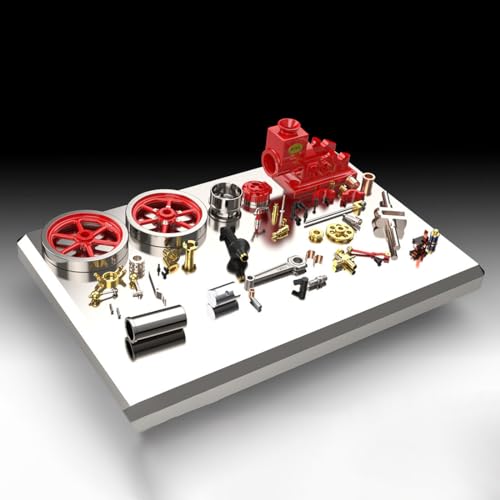 KAROYD Hit and Miss Engine Model HM-01 7cc 4-Stroke Horizontal Internal Combustion Engine (KIT Version)